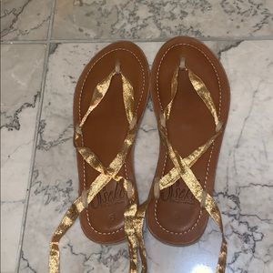 Sseko ribbon sandals
